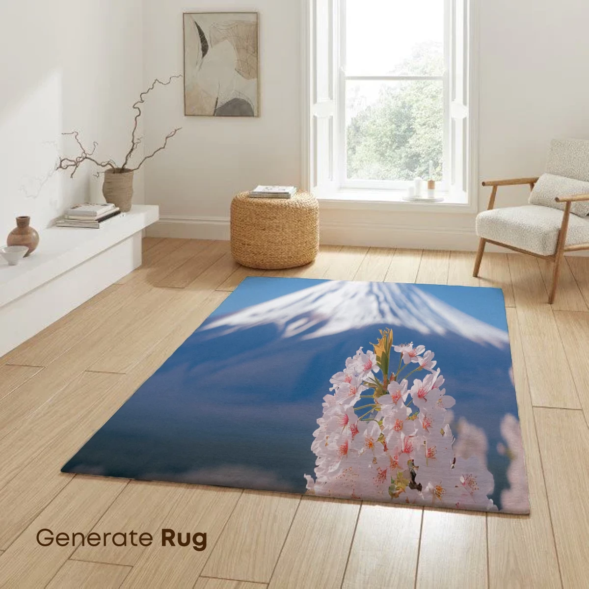 Fuji's Grace: Cherry Blossoms in Bloom - Image 6