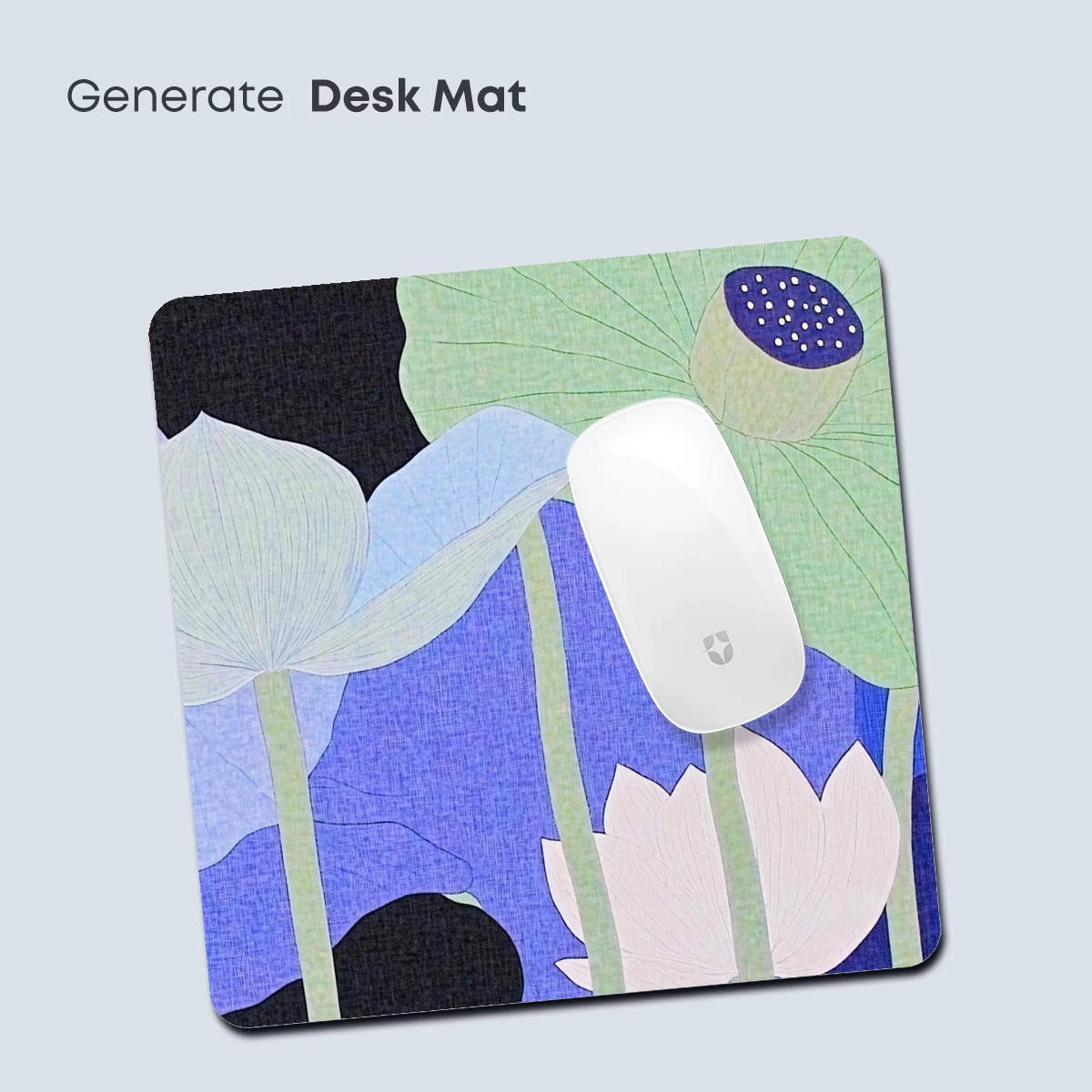 Lotus Serenity: Modern Floral Artistry - Image 4