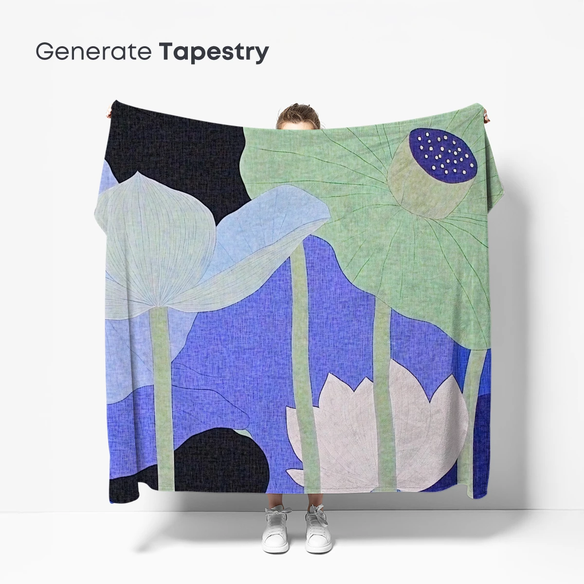 Lotus Serenity: Modern Floral Artistry - Image 5