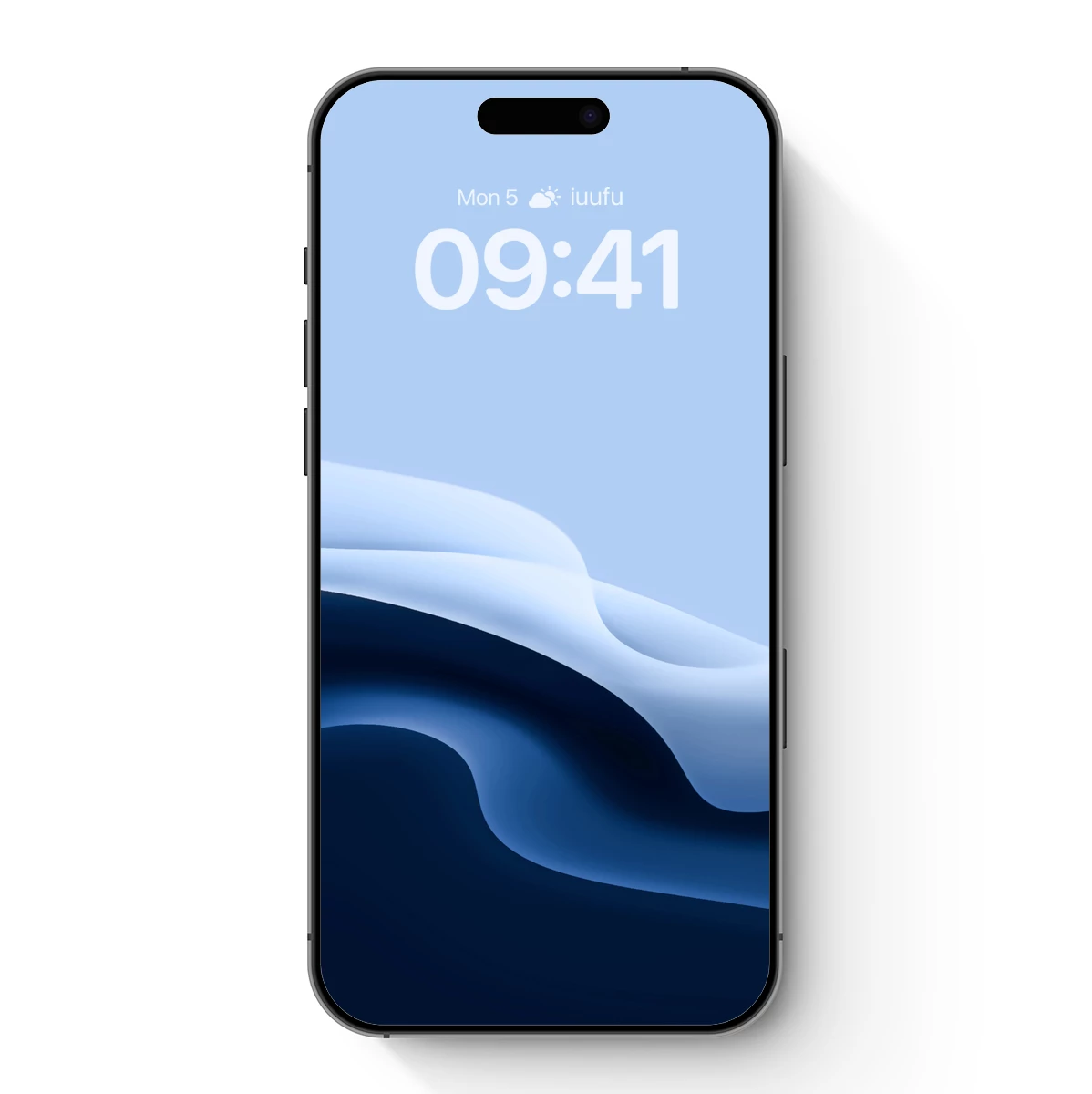 Ethereal Blue Waves: A Digital Sculpture