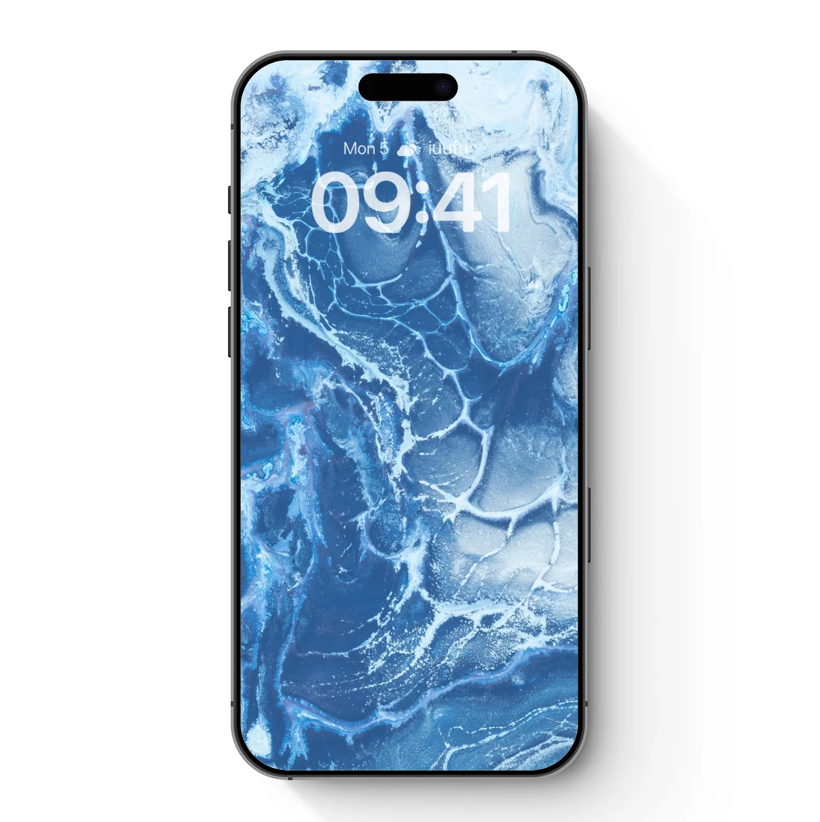 Blue Abyss: Abstract Fluid Artistry