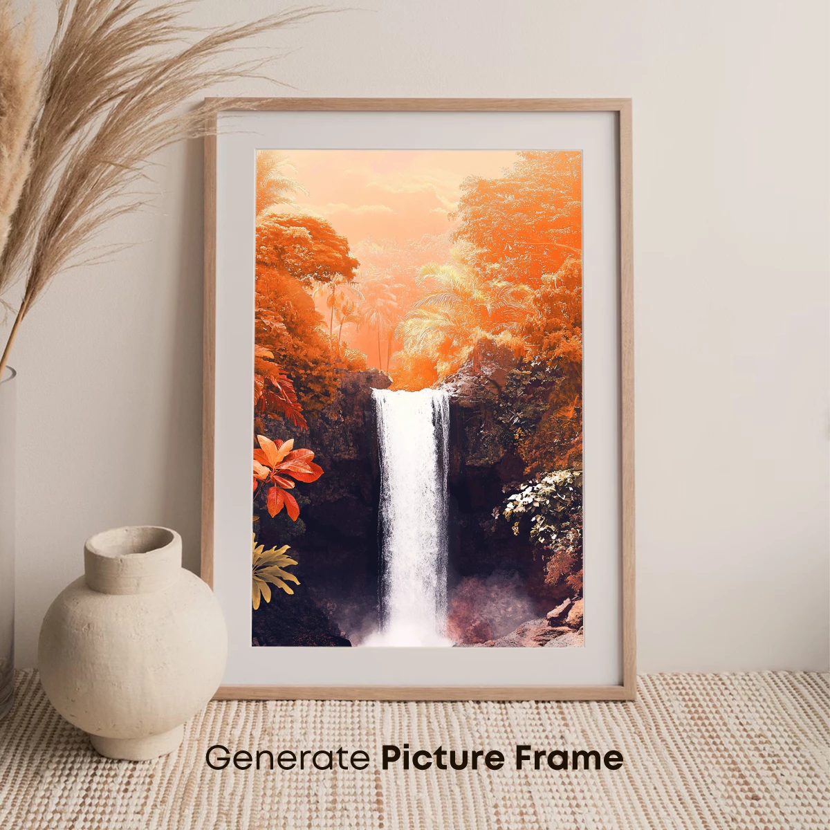 Autumnal Waterfall Serenade - Image 7