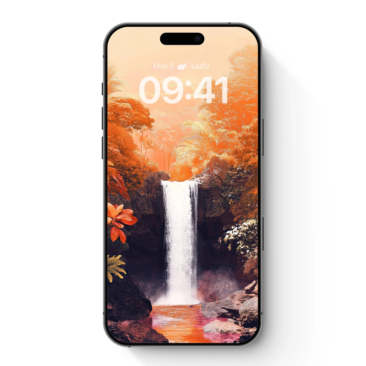 Autumnal Waterfall Serenade Autumnal Waterfall Serenade