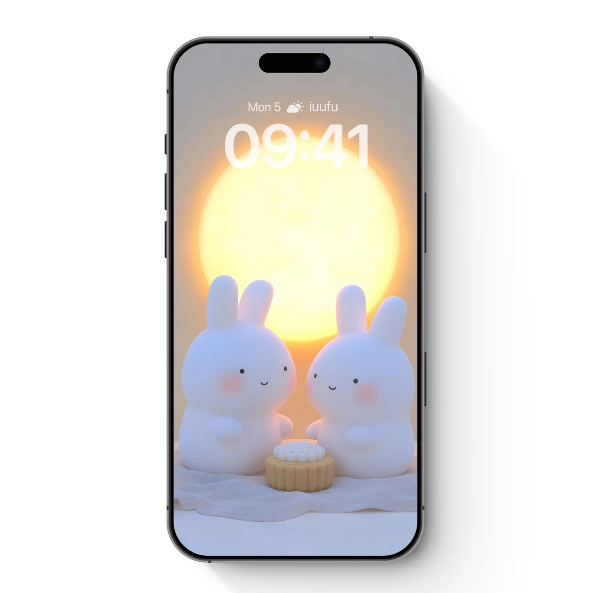 Glowing Moonlit Bunnies Feast