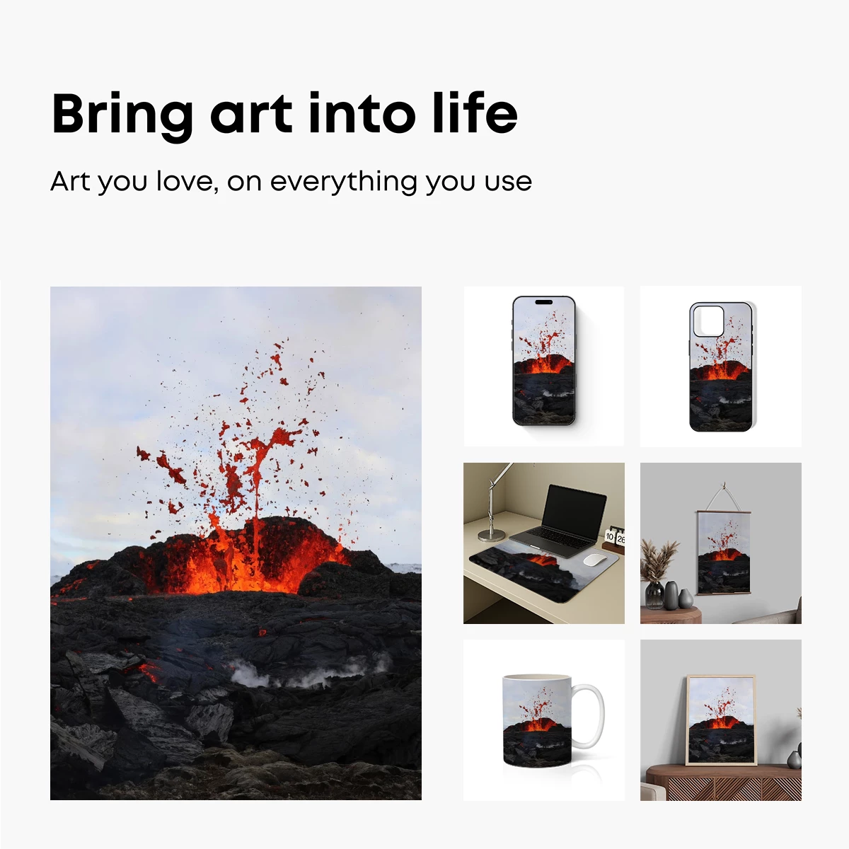 Erupting Lava: Nature's Fiery Symphony - Image 2