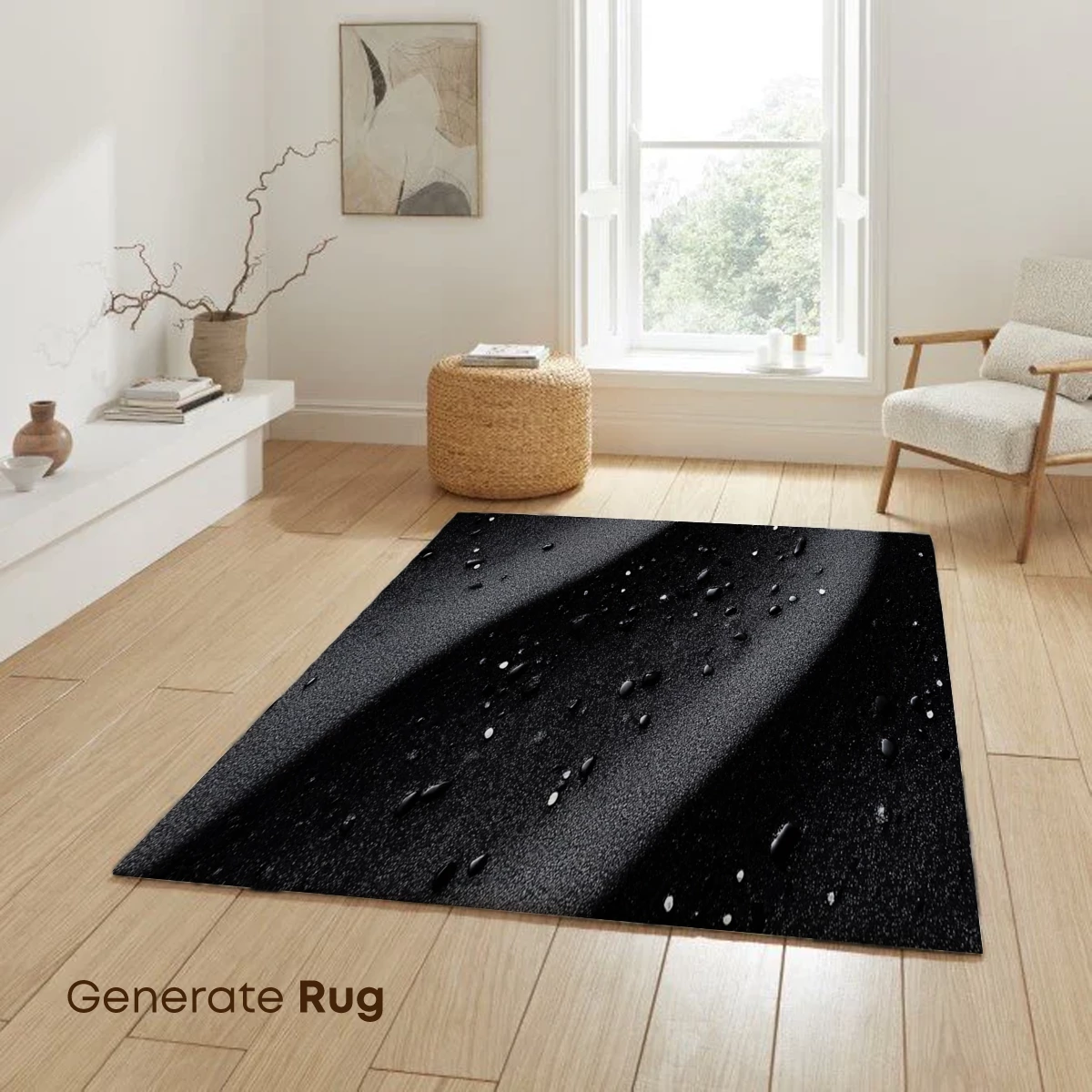 Ethereal Black Sands: Dewdrop Whispers - Image 6