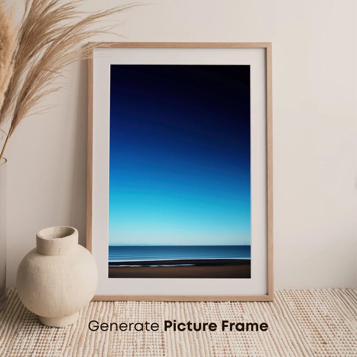 Eternal Horizon: Serene Sea Meets Sky - Image 7