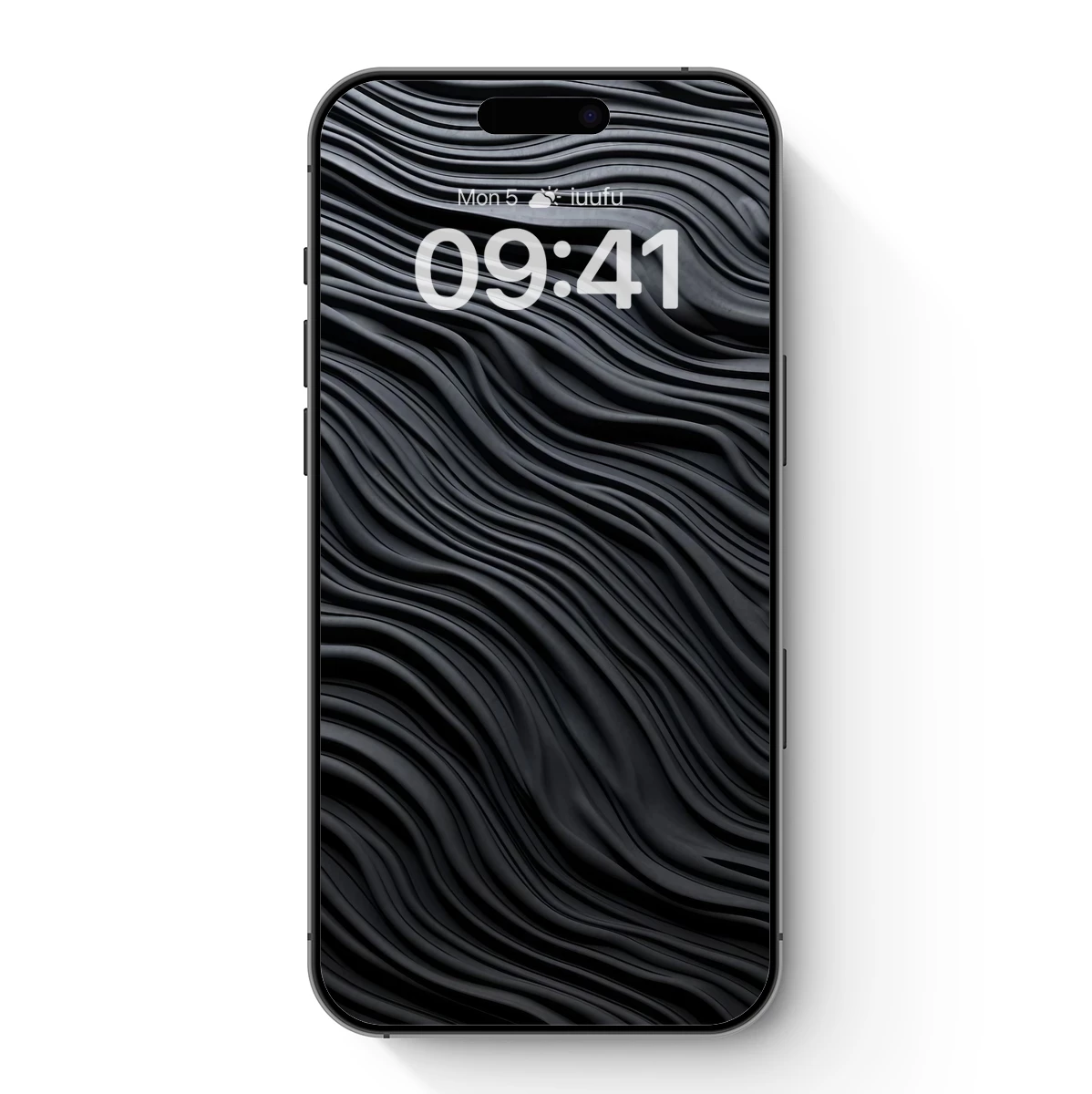 Elegant Black Waves: A Sculptural Odyssey