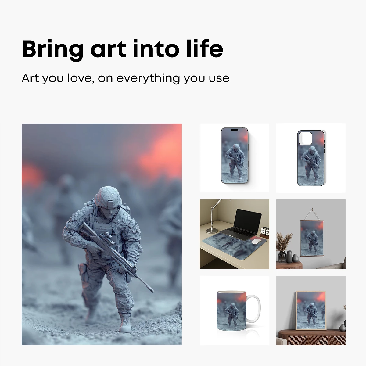 March of the Ash Warriors: A Fiery Battlefield Odyssey - Image 2