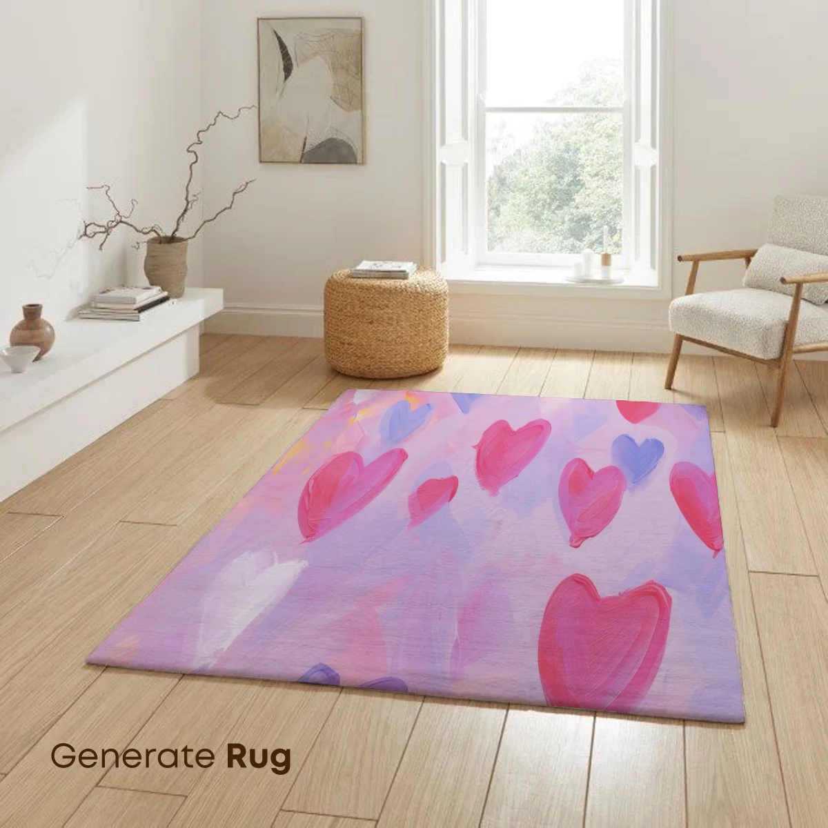 Pastel Heart Symphony: Abstract Love Palette - Image 6