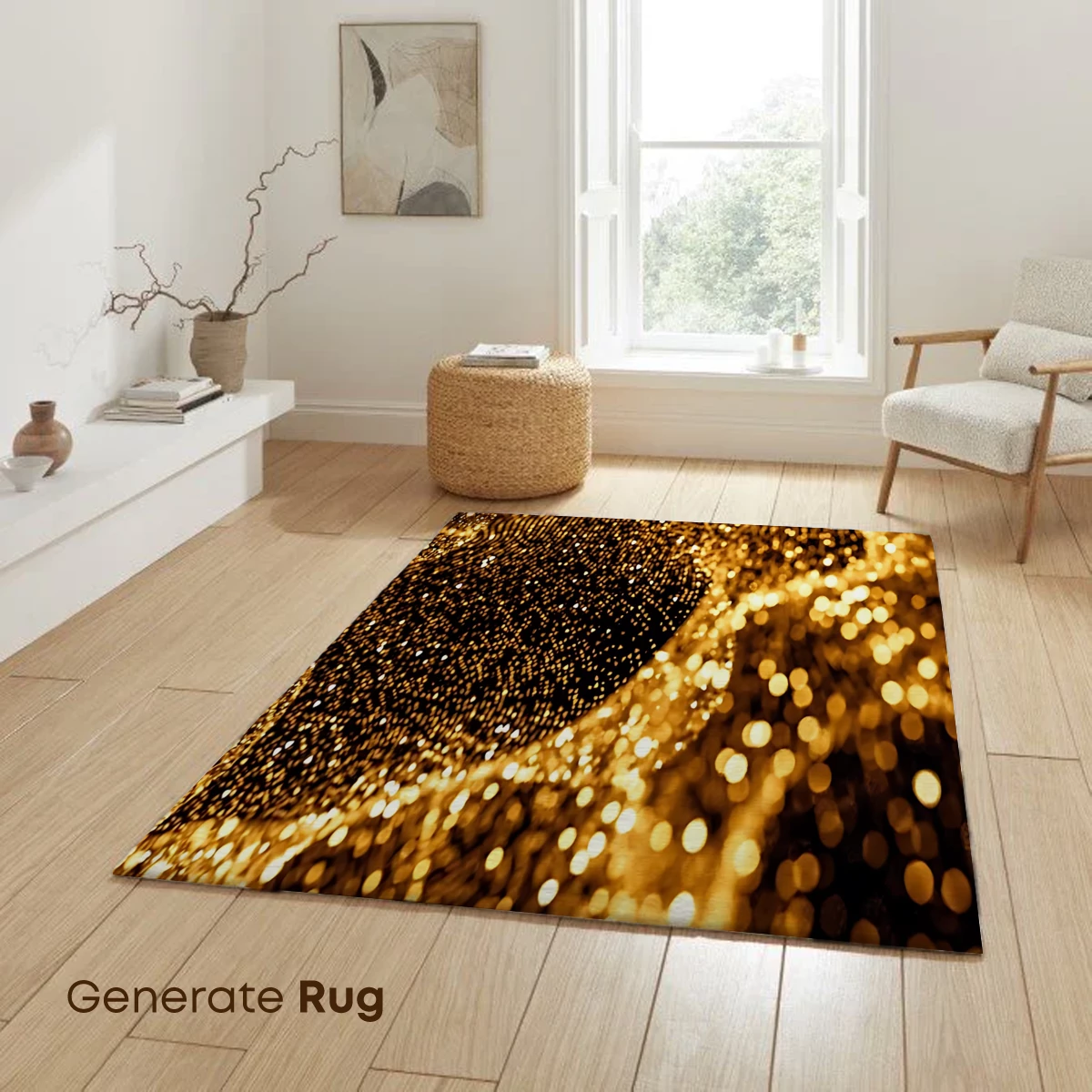 Golden Bokeh Elegance: A Symphony of Light - Image 6