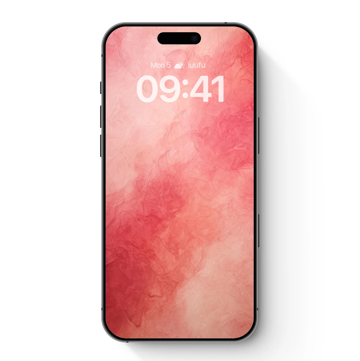 Crimson Whispers: Abstract Ink Flow