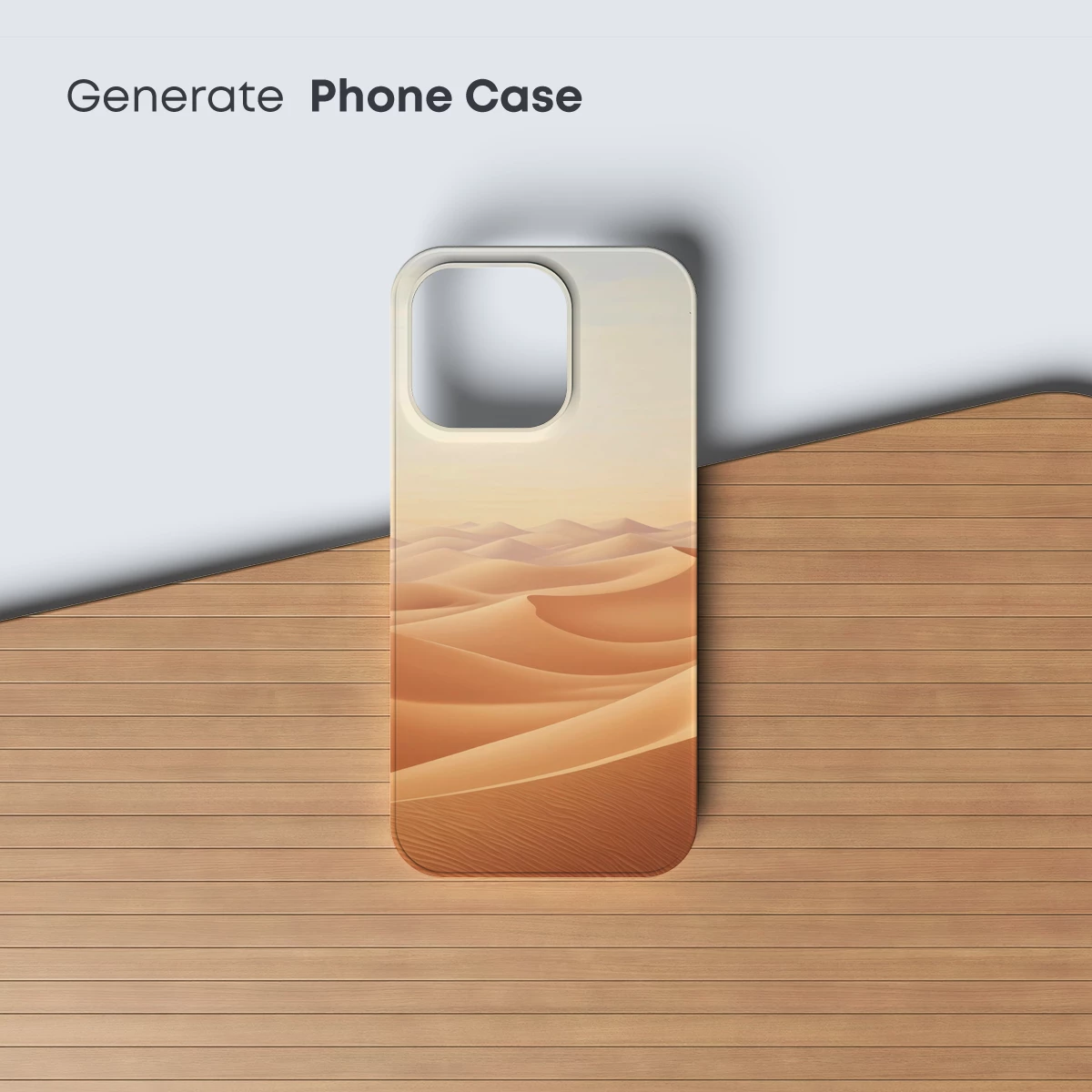 Golden Dunes at Dawn: Serene Desert Landscape - Image 3