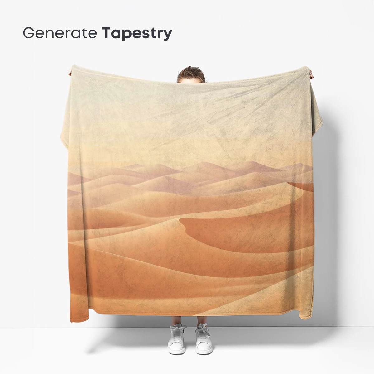 Golden Dunes at Dawn: Serene Desert Landscape - Image 5