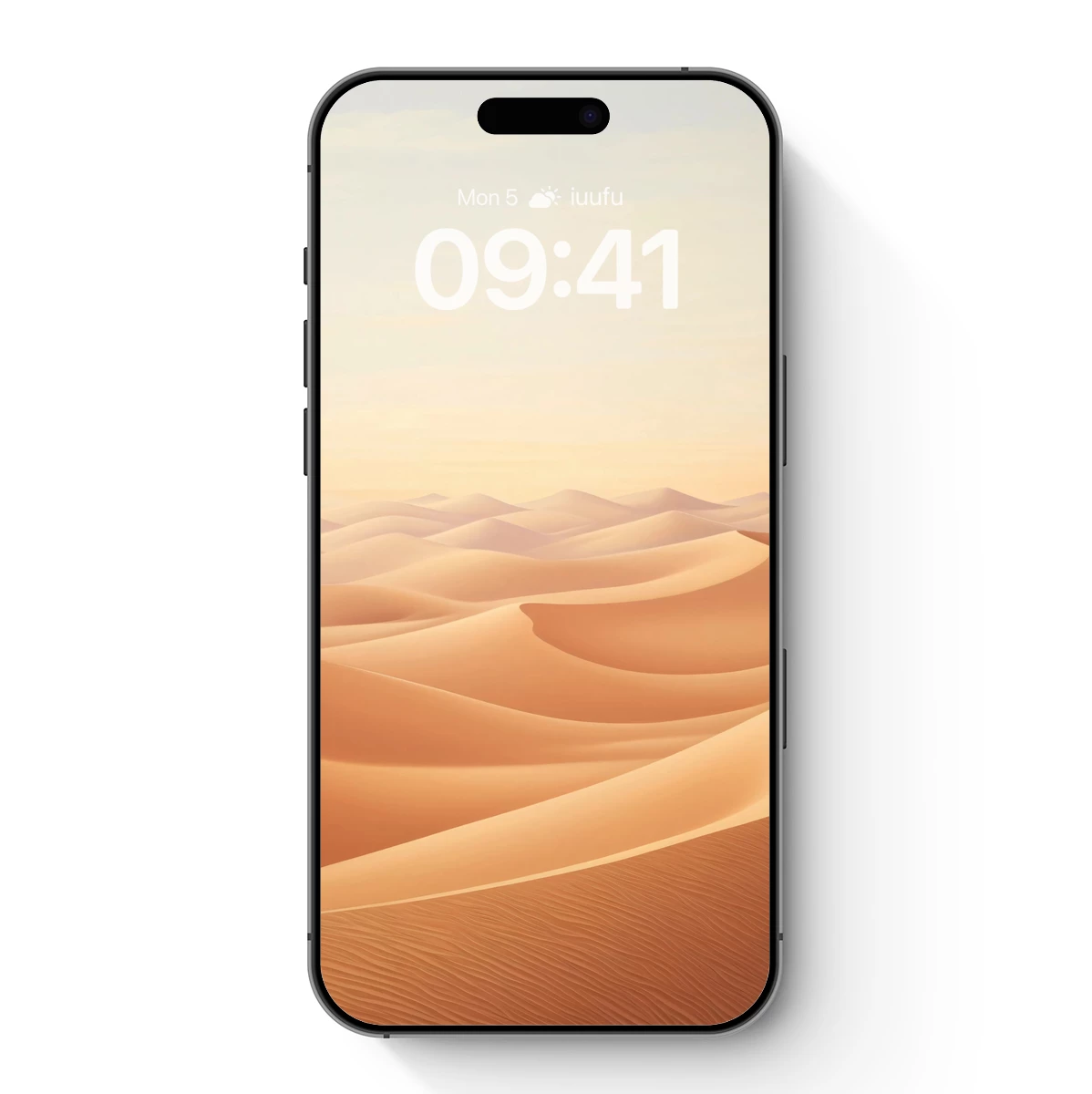 Golden Dunes at Dawn: Serene Desert Landscape