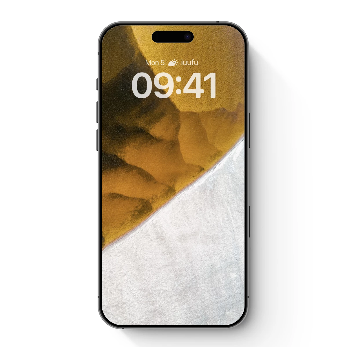 Desert Mirage in Amber Hues