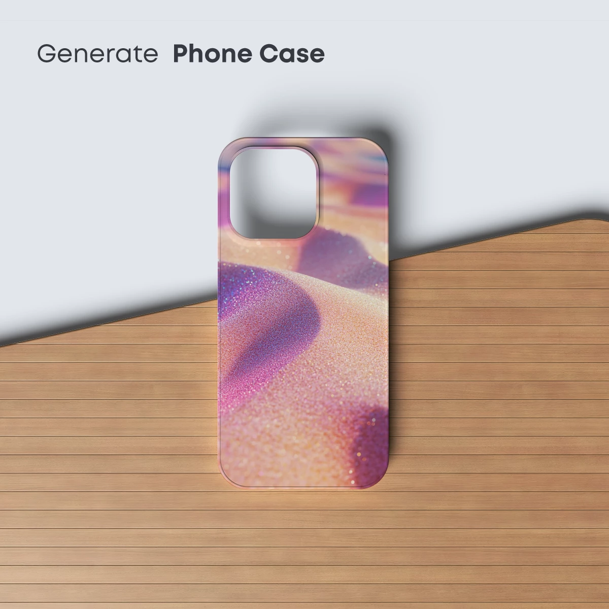 Glittering Desert Dunes at Dawn - Image 3