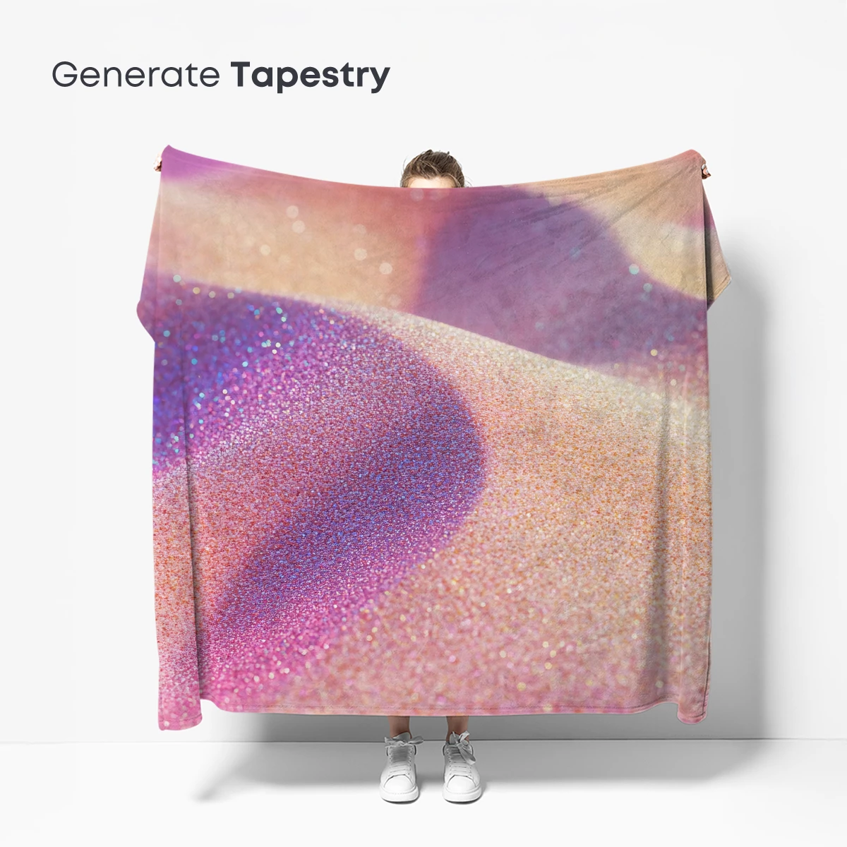 Glittering Desert Dunes at Dawn - Image 5