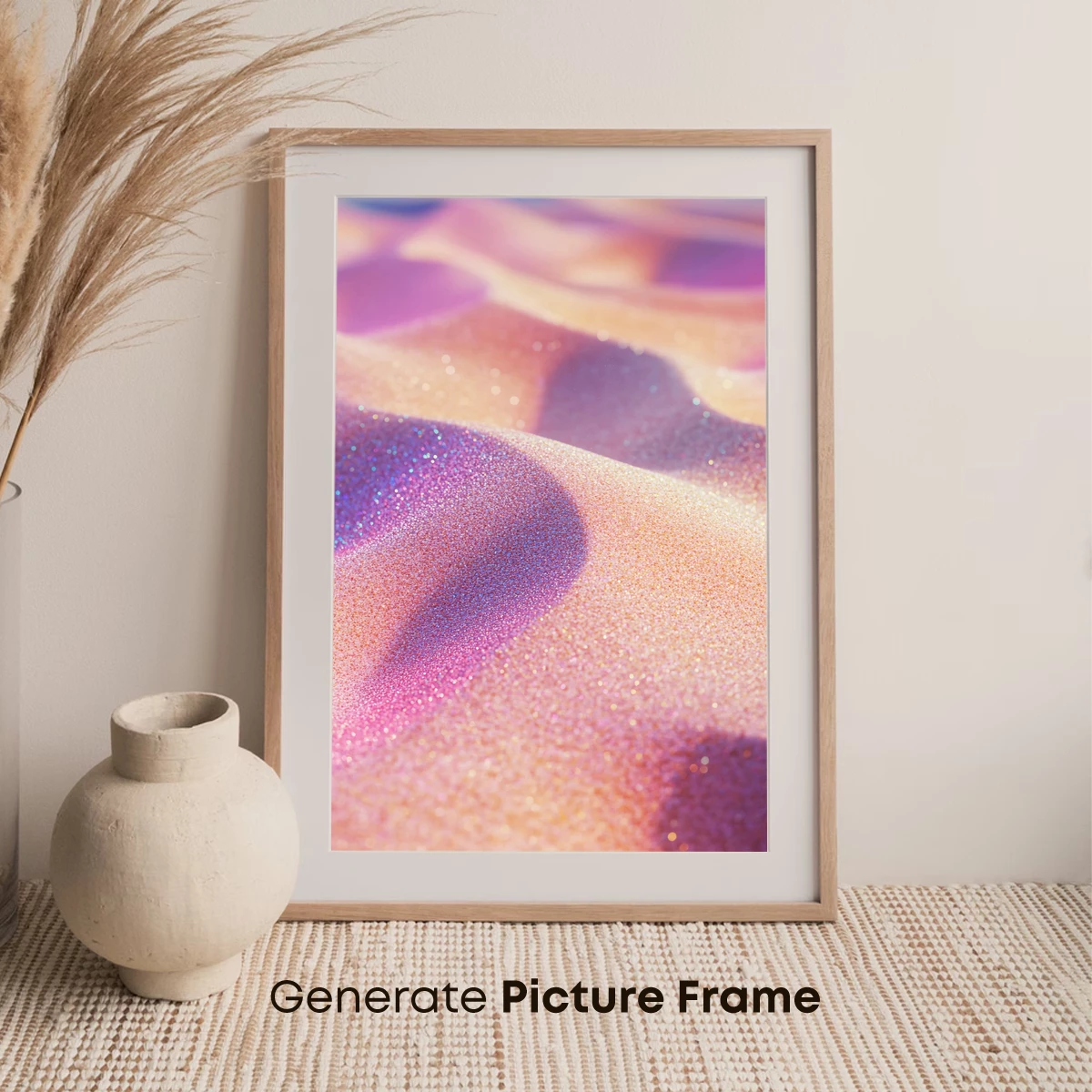 Glittering Desert Dunes at Dawn - Image 7