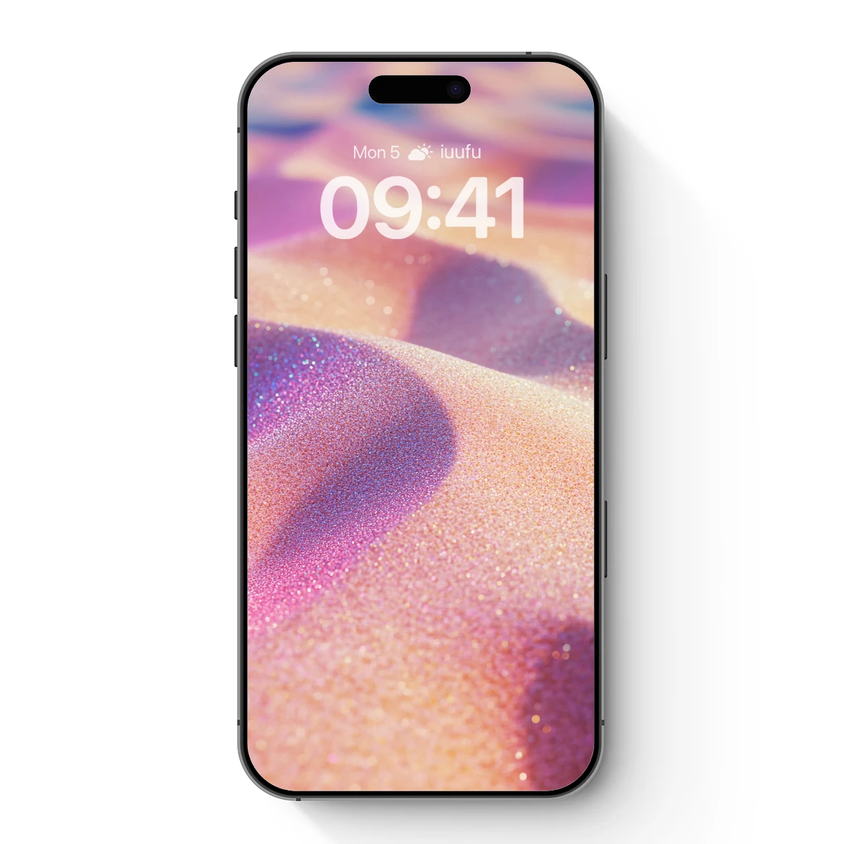 Glittering Desert Dunes at Dawn