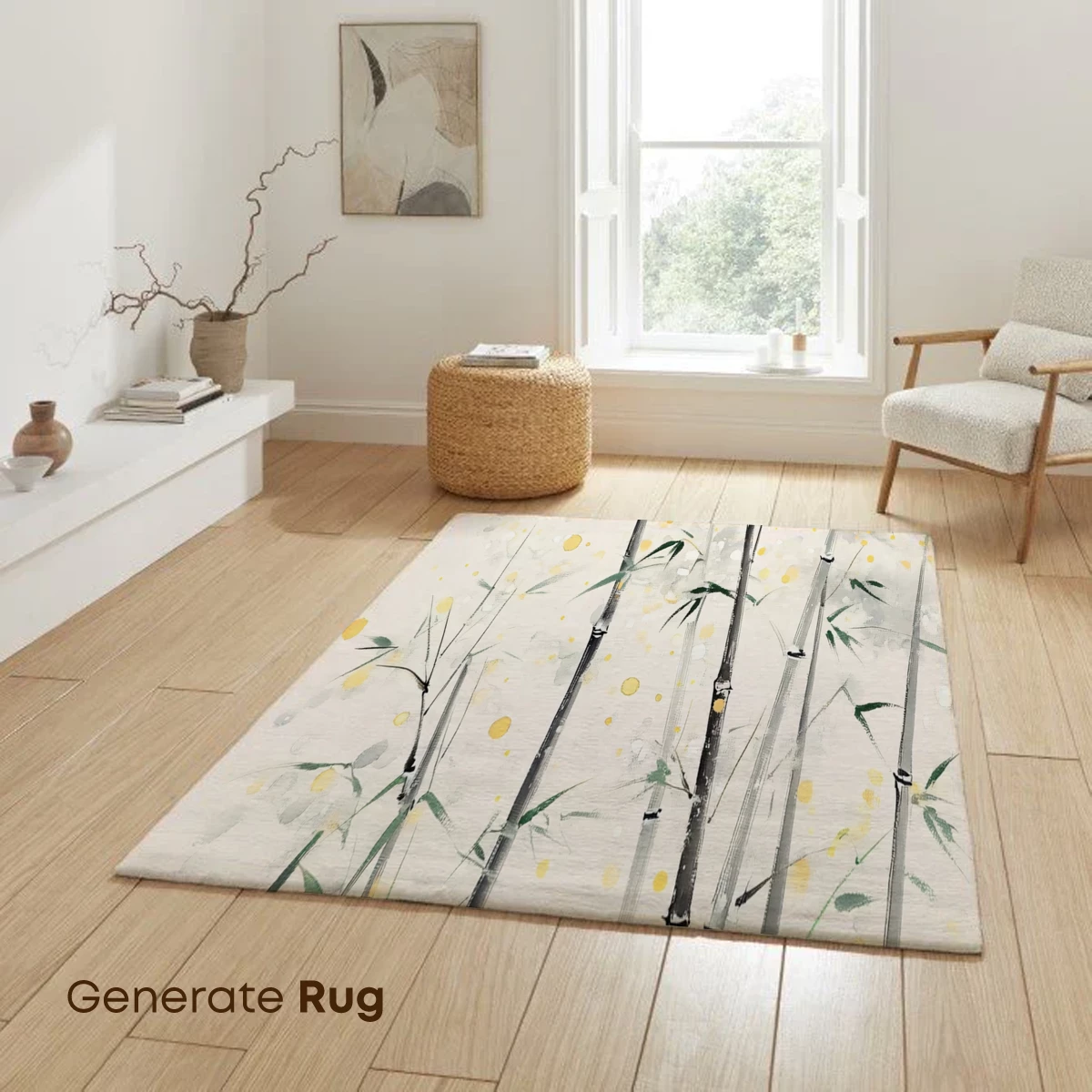 Elegant Bamboo Whispers in Misty Dawn - Image 6