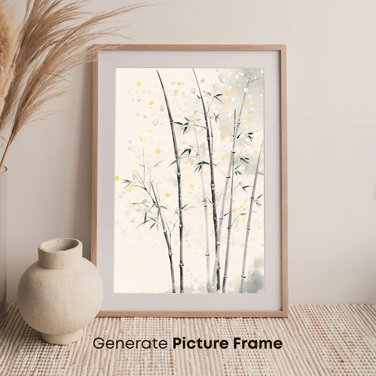 Elegant Bamboo Whispers in Misty Dawn - Image 7