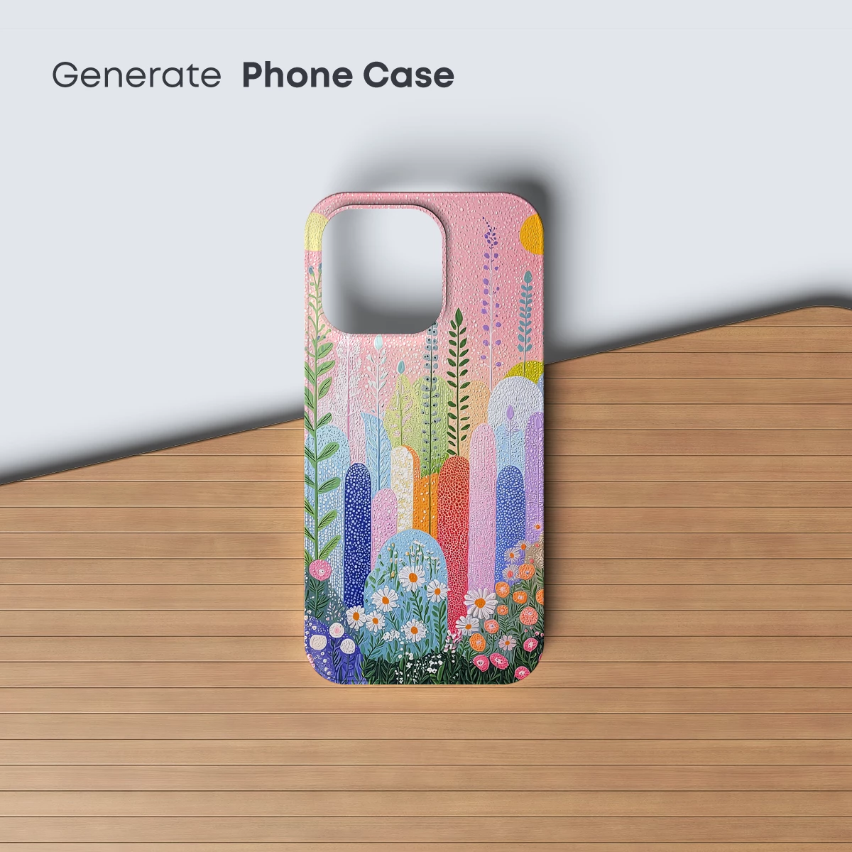 Enchanted Pastel Garden: Whimsical Floral Fantasy - Image 3