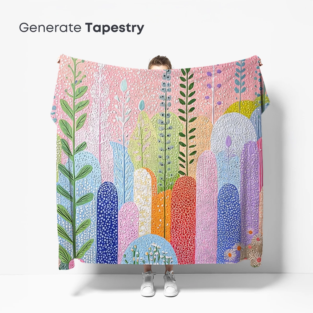 Enchanted Pastel Garden: Whimsical Floral Fantasy - Image 5