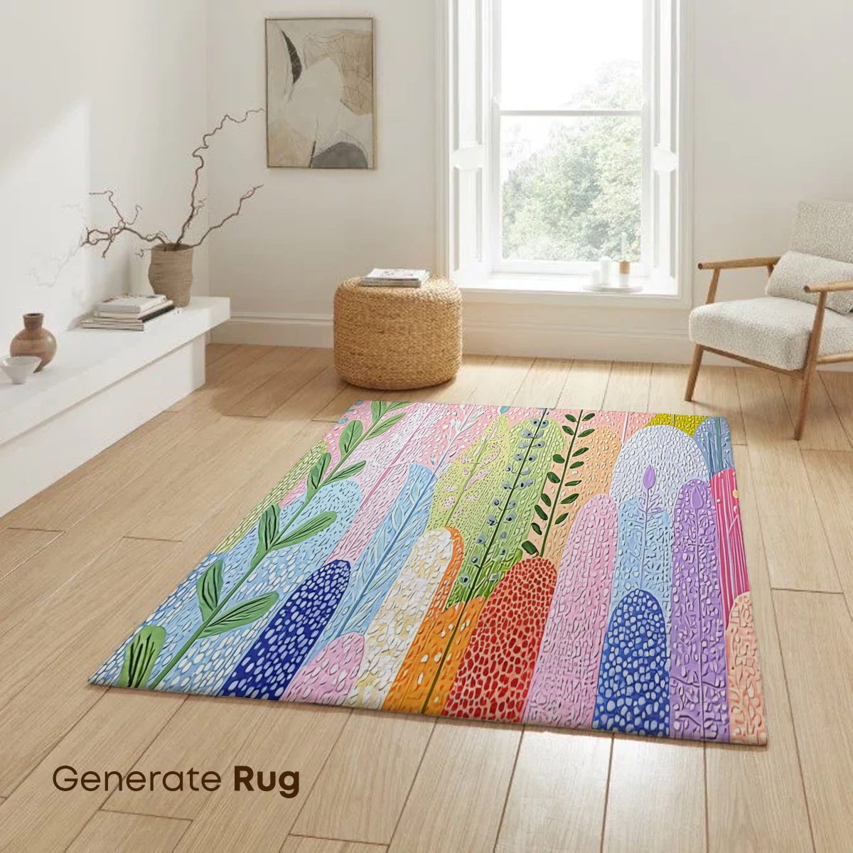 Enchanted Pastel Garden: Whimsical Floral Fantasy - Image 6