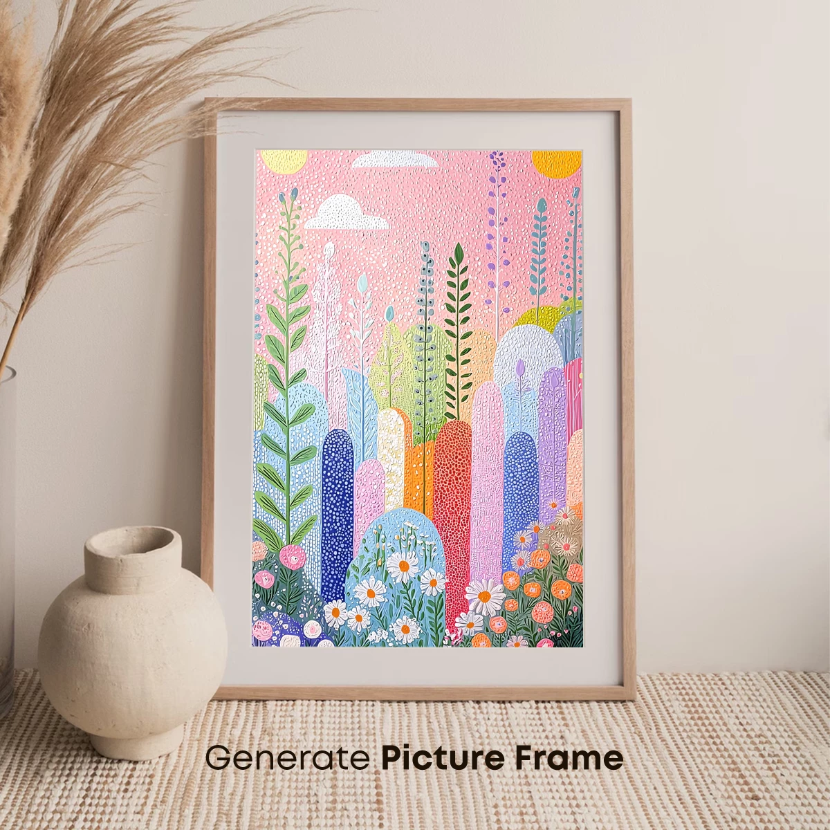 Enchanted Pastel Garden: Whimsical Floral Fantasy - Image 7