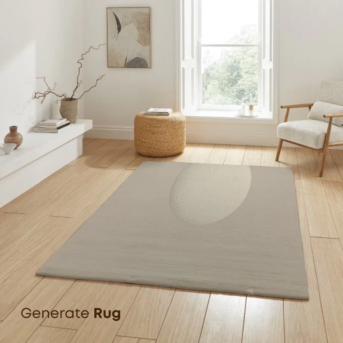 Lunar Rabbit on Clouds: Surreal Moonlit Fantasy - Image 6