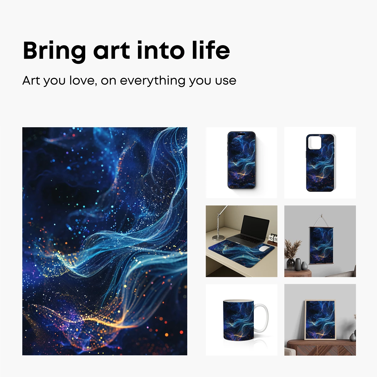 Cosmic Whispers: Ethereal Nebula Art - Image 2