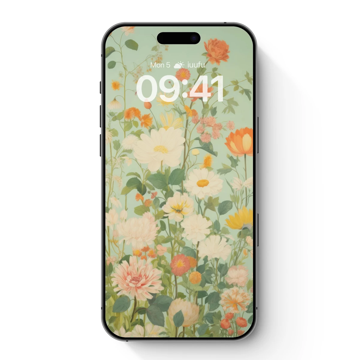 Bouquet of Serenity: Pastel Floral Symphony