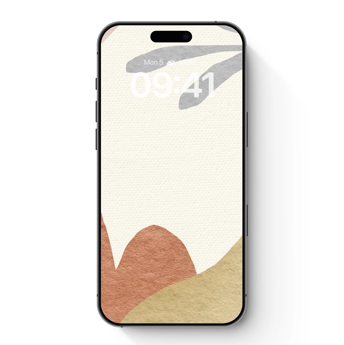 Abstract Canvas Symphony: Soft Tones and Bold Shapes