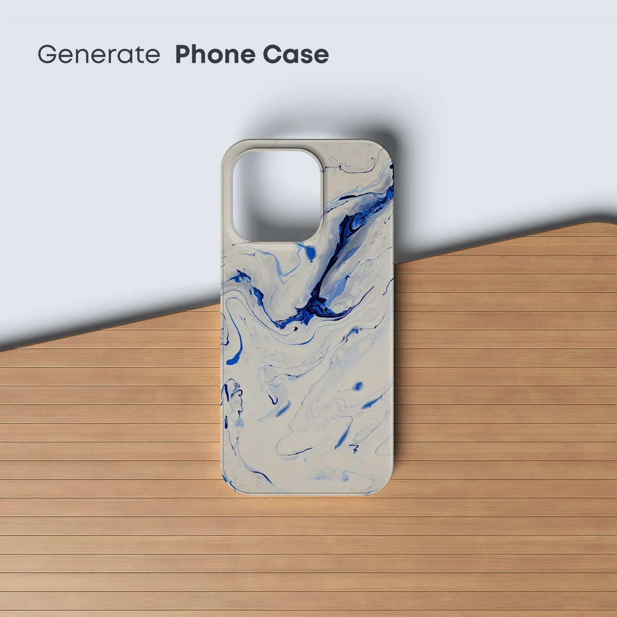 Ethereal Blue Whispers: Abstract Flow Art - Image 3