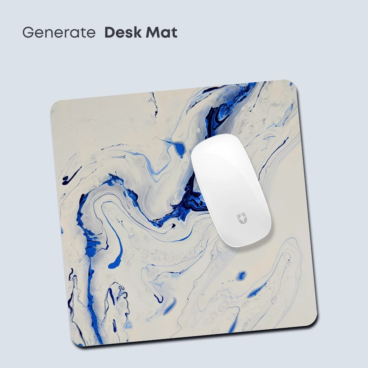 Ethereal Blue Whispers: Abstract Flow Art - Image 4