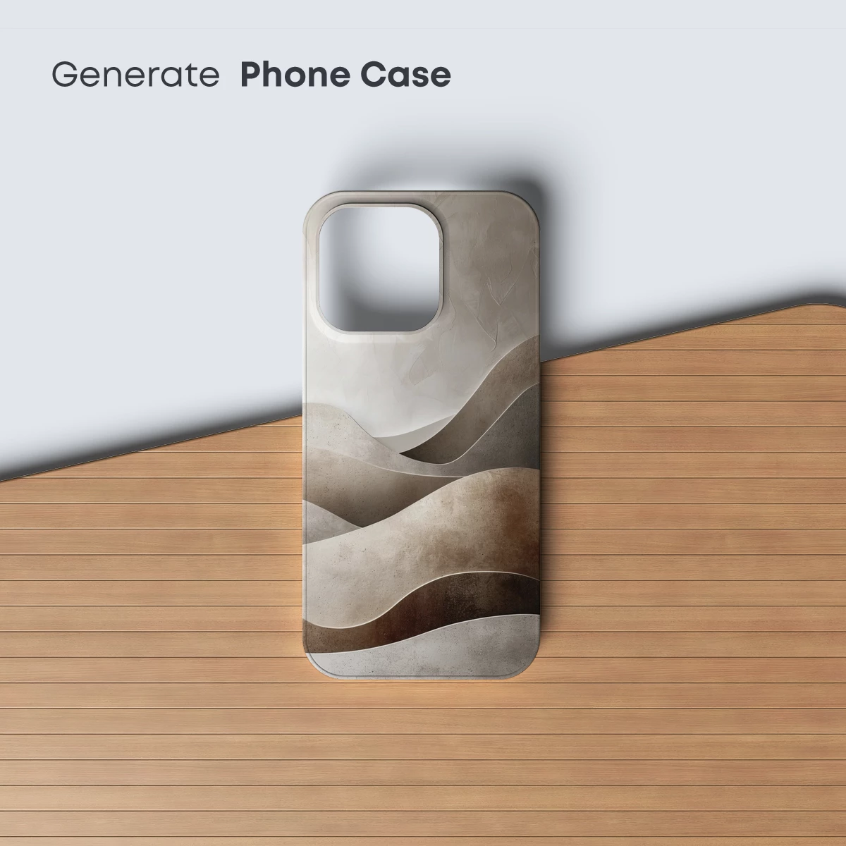 Fluid Concrete Waves: Abstract Sculptural Artistry - Image 3