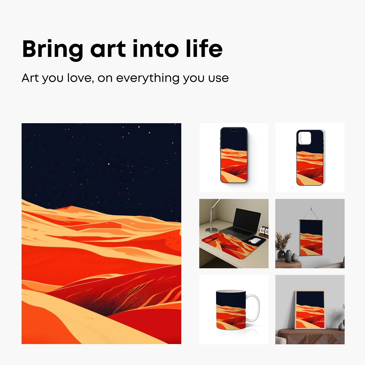 Lunar Dune Odyssey: A Solitary Journey Under the Cosmic Moon - Image 2