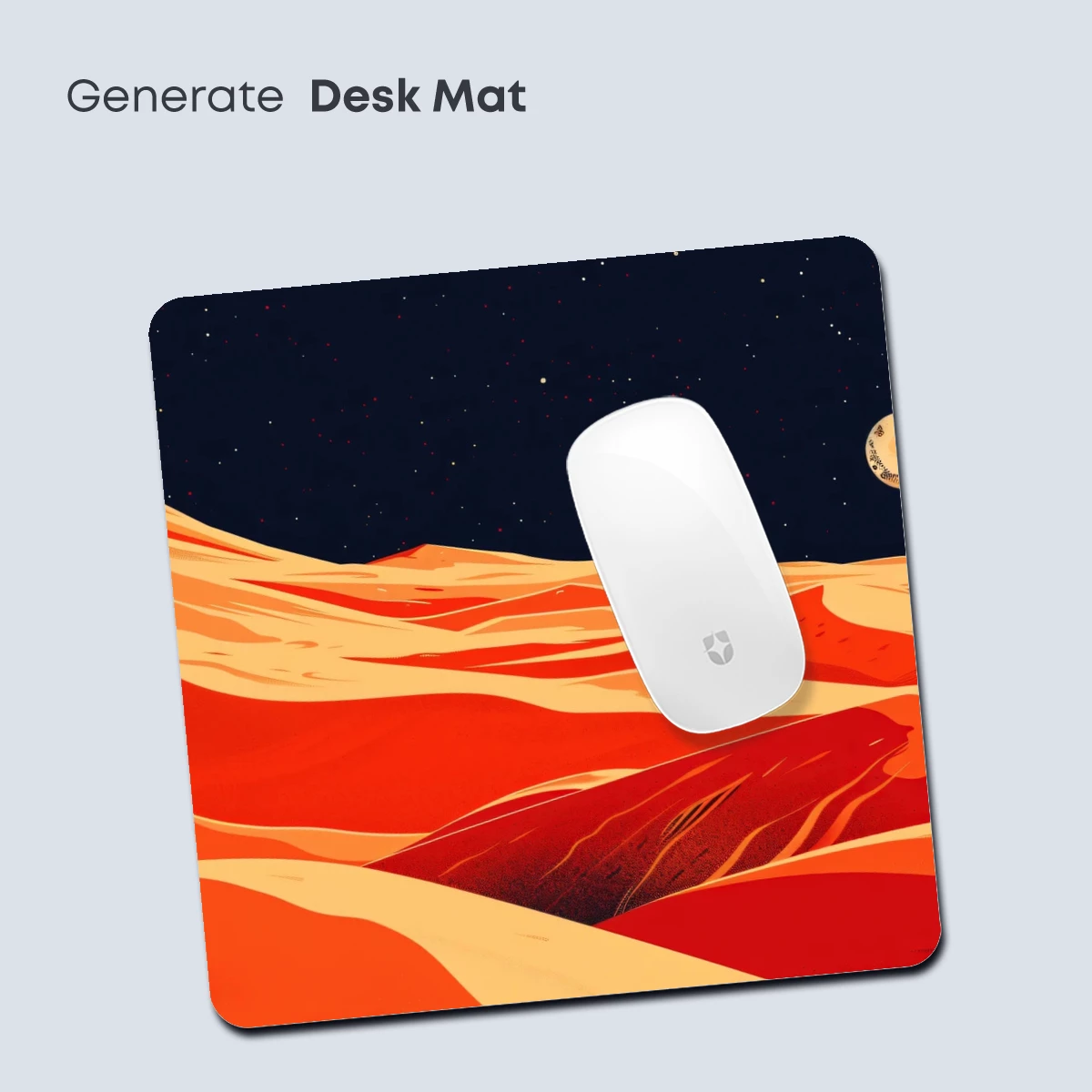 Lunar Dune Odyssey: A Solitary Journey Under the Cosmic Moon - Image 4