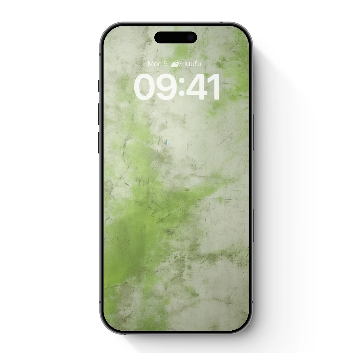 Ethereal Moss Whisper: Textured Green Abstract Ethereal Moss Whisper: Textured Green Abstract
