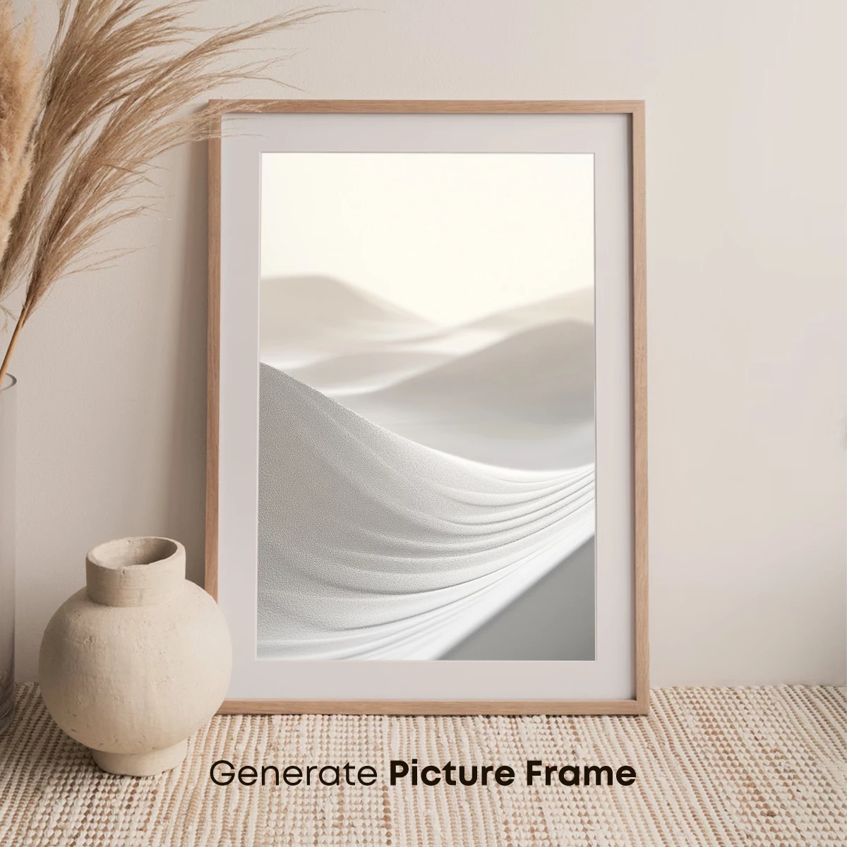 Ethereal Sand Dunes: A Minimalist Odyssey - Image 7