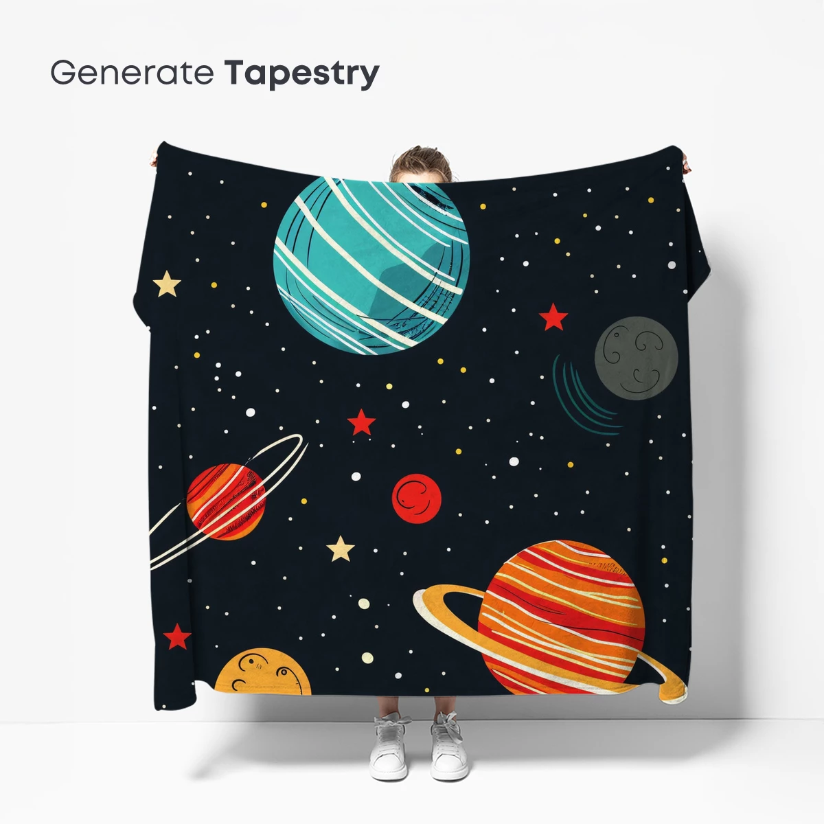 Cosmic Carnival: Playful Planets in Space - Image 5