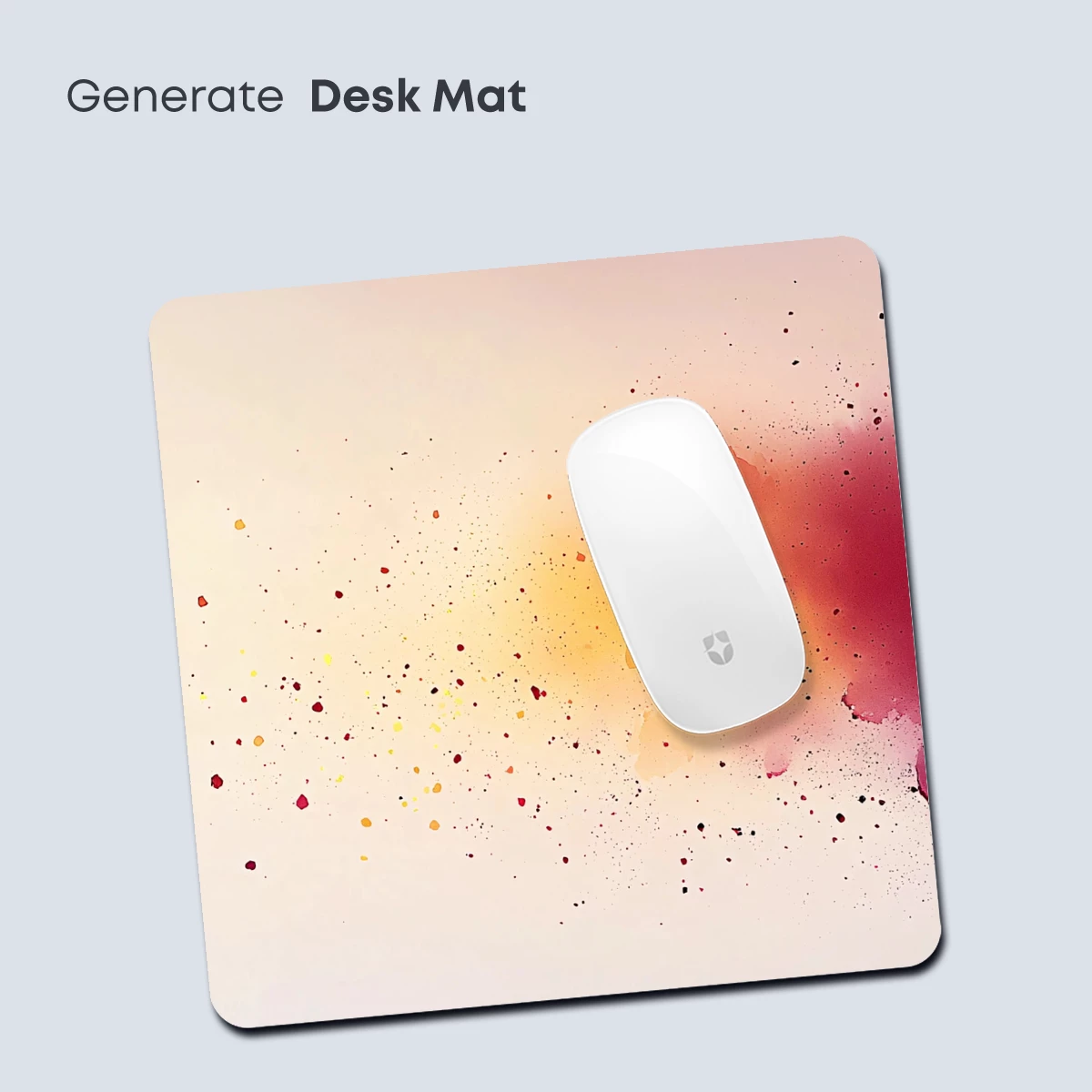 Abstract Splash: Fusion of Warm Hues and Dynamic Dots - Image 4