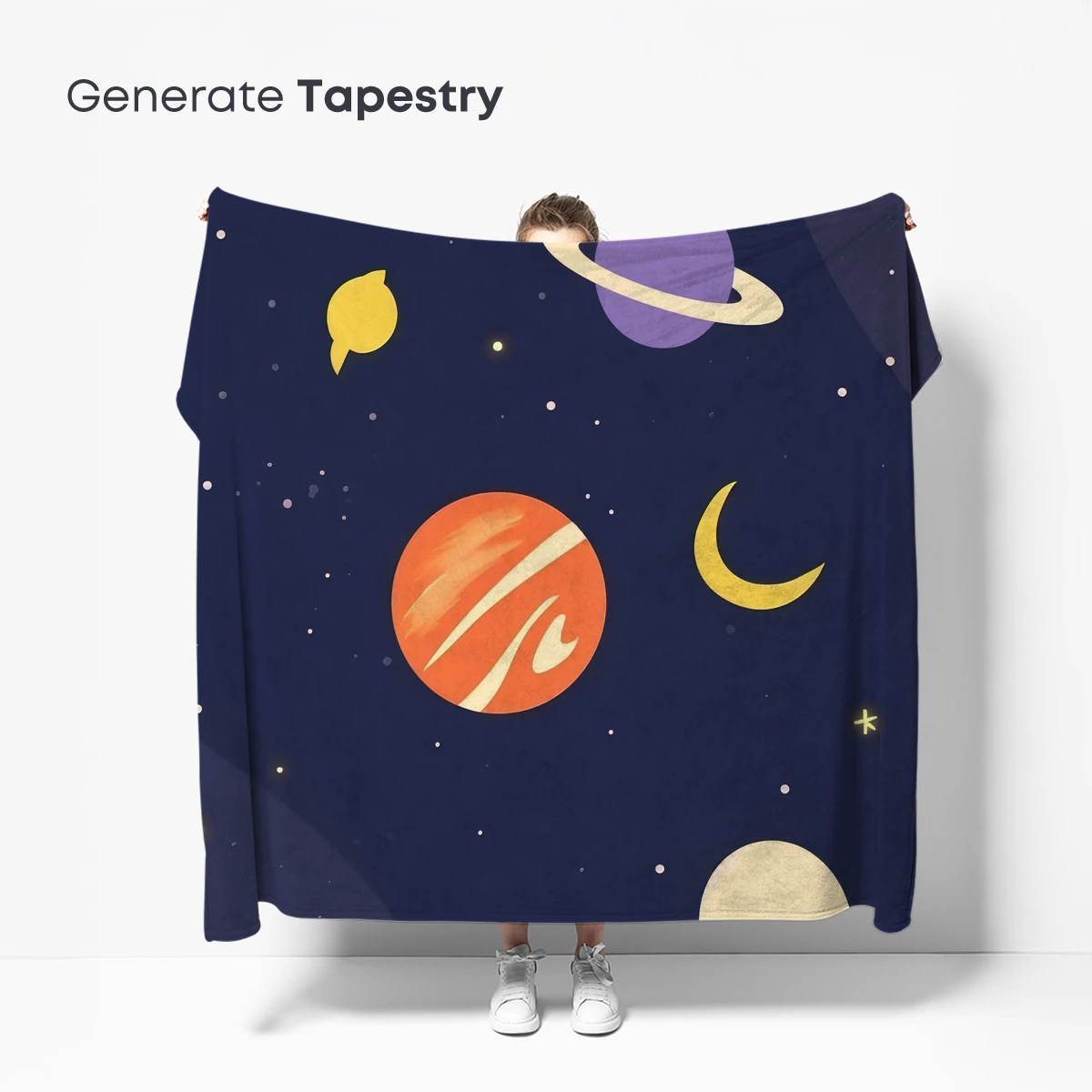 Cosmic Symphony: Planetary Dance in Night Sky - Image 5