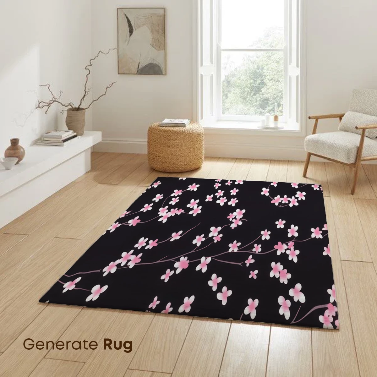 Cherry Blossom Nightfall: Ethereal Floral Whispers - Image 6