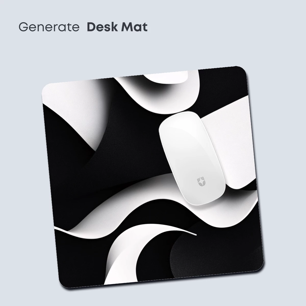 Elegant Monochrome Waves: Abstract Fluidity - Image 4