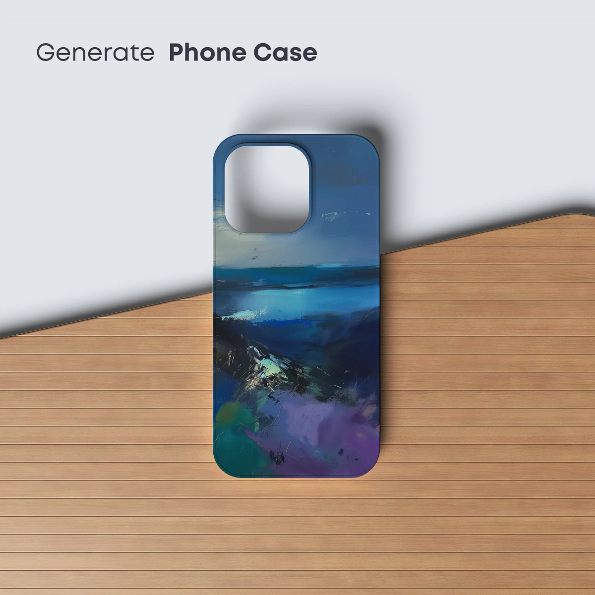 Abstract Twilight Symphony: Blue Hues and Ethereal Light - Image 3