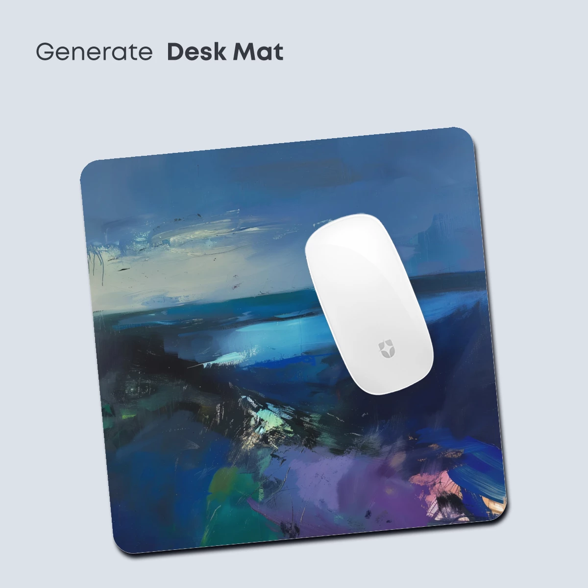 Abstract Twilight Symphony: Blue Hues and Ethereal Light - Image 4