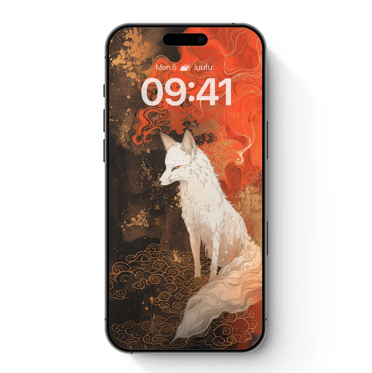 Ethereal Fox in Flames: A Fusion of Myth and Art