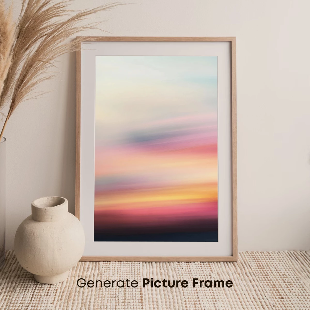 Blurred Sunset Symphony - Image 7